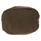 PRADA Pouch Nylon Brown Gold Metal Test logo
