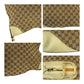 GUCCI Shoulder Bag 137386 GG canvas Beige Ivory Horsebit