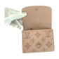 LOUIS VUITTON Bifold Wallet M62541 leather Magnolia Silver Metal Monogram Mahina Portefeuille Iris