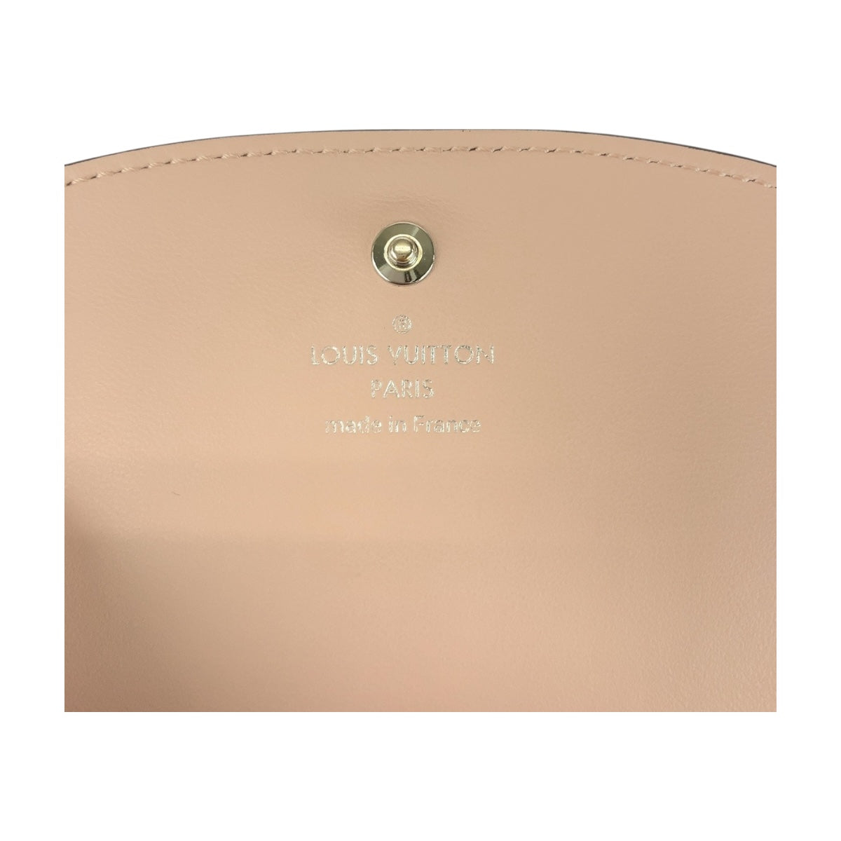 LOUIS VUITTON Bifold Wallet M62541 leather Magnolia Silver Metal Monogram Mahina Portefeuille Iris