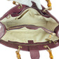 GUCCI Handbag 323660 leather Wine Red Bordeaux Gold Metal Bamboo