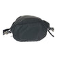 PRADA Backpack B1197F Nylon Black SilverMetal Test Triangle With logo
