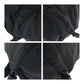 PRADA Backpack B1197F Nylon Black SilverMetal Test Triangle With logo