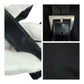 PRADA Backpack B1197F Nylon Black SilverMetal Test Triangle With logo
