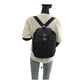 PRADA Backpack B1197F Nylon Black SilverMetal Test Triangle With logo