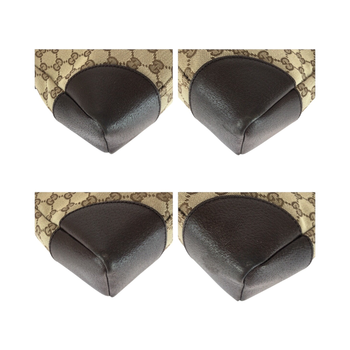 GUCCI Shoulder Bag 114273 GG canvas Beige Brown SilverMetal