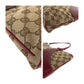 GUCCI Tote Bag 113061 GG canvas Beige Red SilverMetal