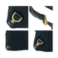 GUCCI Shoulder Bag 131326 GG canvas Black GoldMetal Abbey