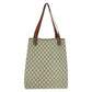 GUCCI Tote Bag 001 03 48 GG Supreme Canvas Beige brown Sherry line