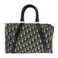 Dior Handbag canvas Navy Ivory Trotter