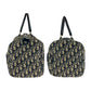 Dior Handbag canvas Navy Ivory Trotter