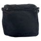 PRADA Shoulder Bag Nylon Black Silver Test Triangle With logo