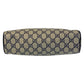 GUCCI Shoulder Bag 119 02 088 GG Supreme Canvas Gray Navy Gold Metal Sherry Line Old Gucci