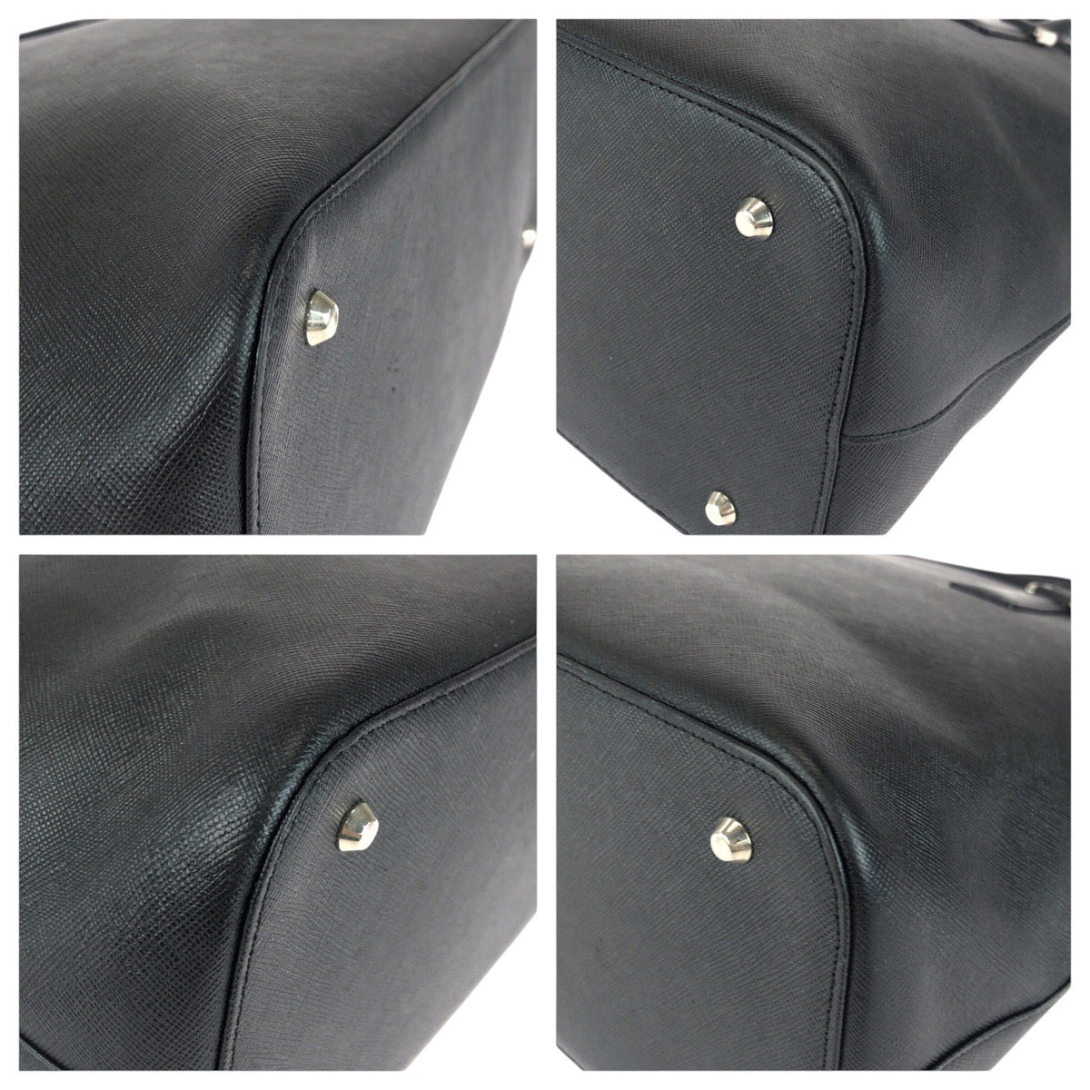 BURBERRY Tote Bag Black SilverMetal Nova Check