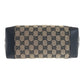 GUCCI Tote Bag 019 0402 GG canvas Beige black brown GG canvas