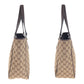 GUCCI Tote Bag 113017 GG canvas Beige brown GG canvas