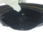GUCCI Clutch bag 162792 leather Black SilverMetal Guccisima