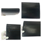 SAINT LAURENT Clutch bag leather Black GoldMetal YSL
