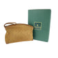 GUCCI Clutch bag 004 113 0367 Suede Brown Beige Gold Metal
