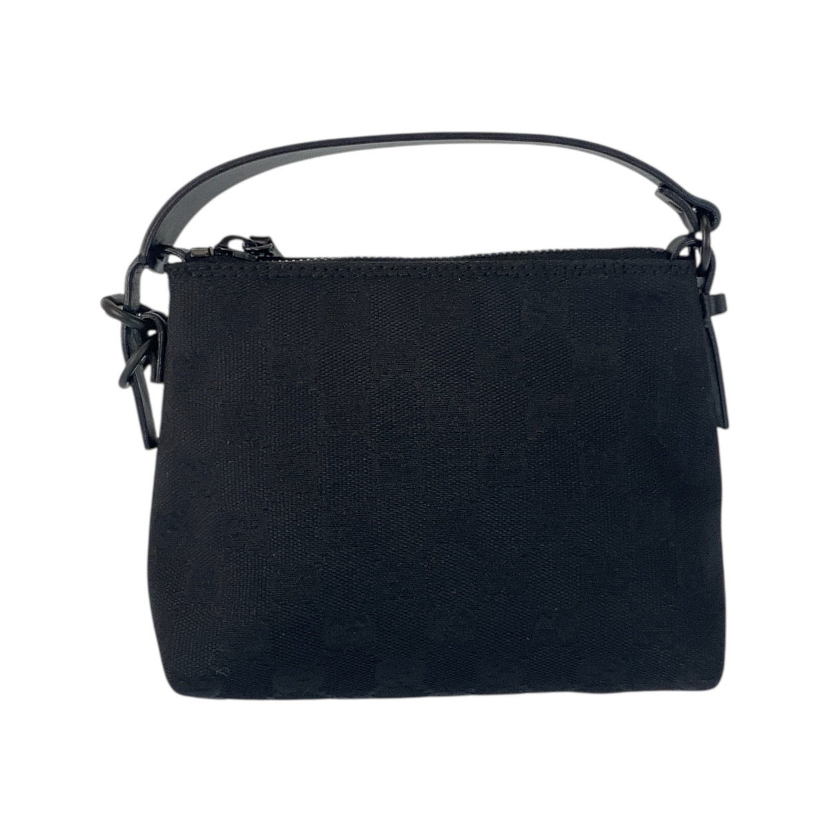 GUCCI Handbag 101634 GG canvas Black black