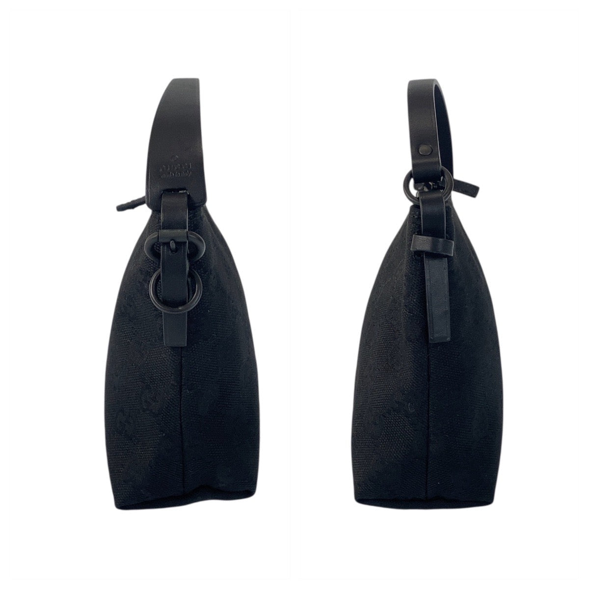 GUCCI Handbag 101634 GG canvas Black black