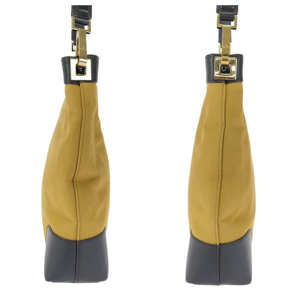 GUCCI Shoulder Bag 001 4231 canvas Beige brown Sherry line