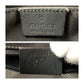 GUCCI Tote Bag 002 1010 leather Black SilverMetal Bamboo