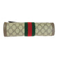 GUCCI Clutch bag 89 01 006 GG Supreme Canvas Beige brown Sherry line