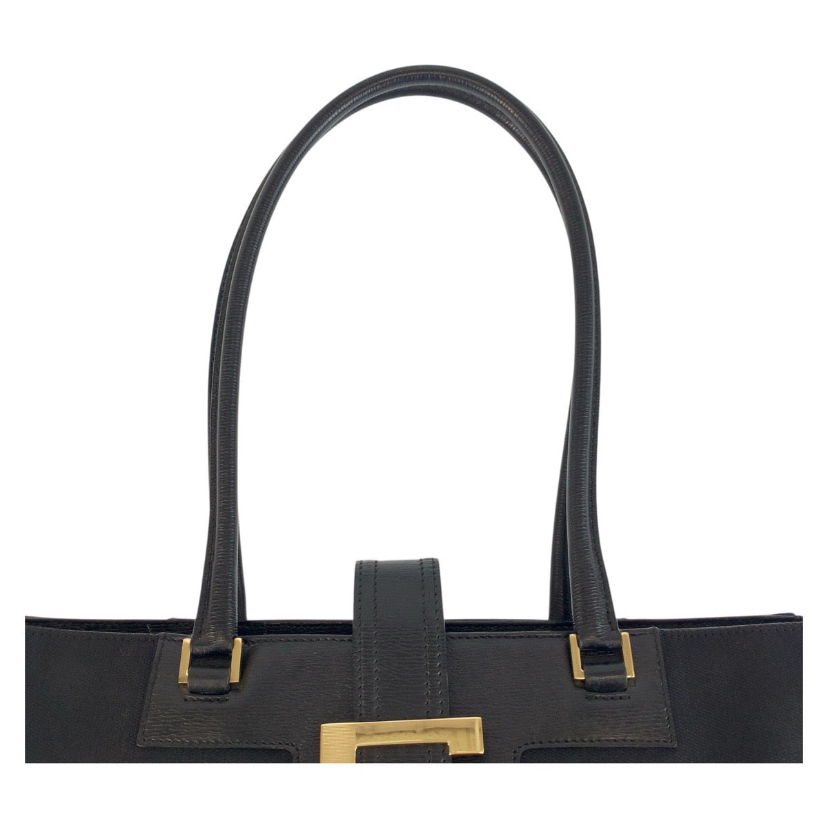 GUCCI Tote Bag 002 1109 canvas Black GoldMetal G logo