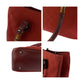 GUCCI Tote Bag 112526 canvas Red Brown SilverMetal Bamboo