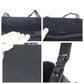 PRADA Tote Bag Nylon Black SilverMetal Test Triangle With logo