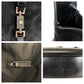 GUCCI Shoulder Bag 001 3346 GG canvas Black SilverMetal Jackie
