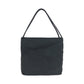 PRADA Shoulder Bag Nylon Black Silver Test Triangle With logo