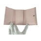 CHANEL Tri-fold wallet leather Pink SilverMetal Matrasse COCO Mark