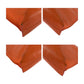 LOEWE Clutch bag 101 88 K05 leather Orange GoldMetal anagram