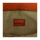 LOEWE Clutch bag 101 88 K05 leather Orange GoldMetal anagram