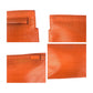 LOEWE Clutch bag 101 88 K05 leather Orange GoldMetal anagram