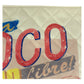 CHANEL Clutch bag canvas White Multicolor SilverMetal Coco Cuba COCO Mark