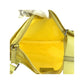 PRADA Shoulder Bag Nylon Yellow SilverMetal Test Triangle With logo