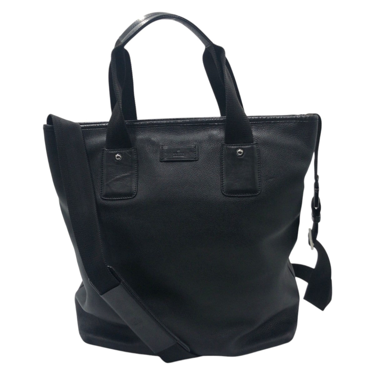 GUCCI Tote Bag 162486 leather Black black