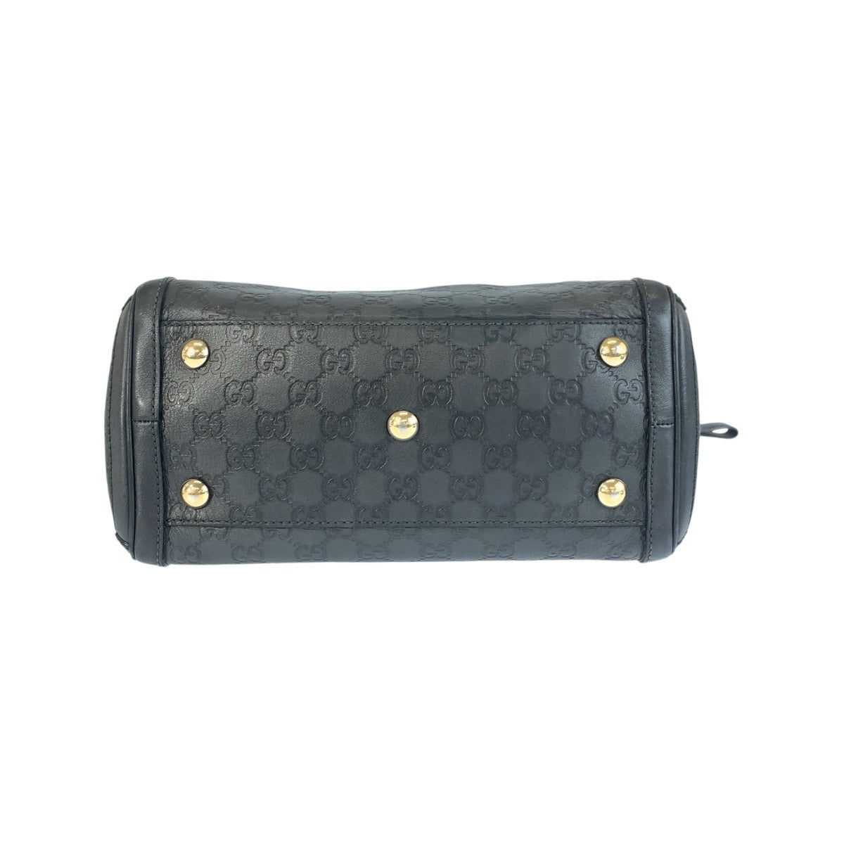 GUCCI Tote Bag 247281 leather Dark green type Gray type Gold Metal Guccisima