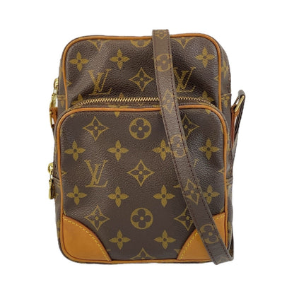 LOUIS VUITTON Shoulder Bag M45236 PVC Brown Monogram Amazone