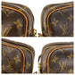 LOUIS VUITTON Shoulder Bag M45236 PVC Brown Monogram Amazone