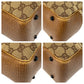 GUCCI Tote Bag 112526 GG canvas Beige brown Bamboo