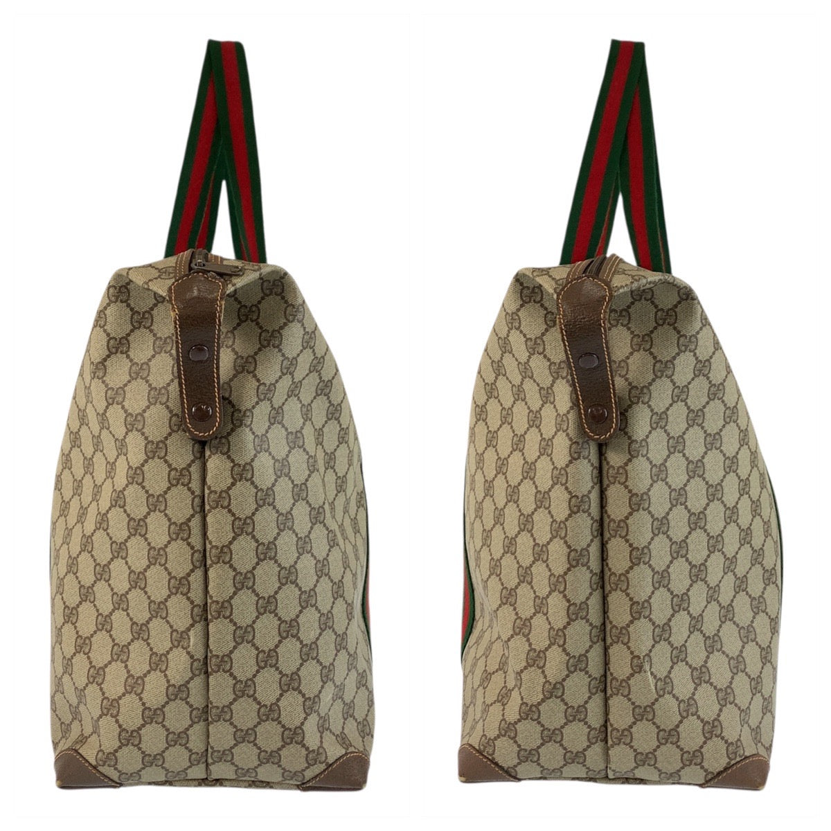 GUCCI Tote Bag 012 39 6211 GG Supreme Canvas beige Sherry line