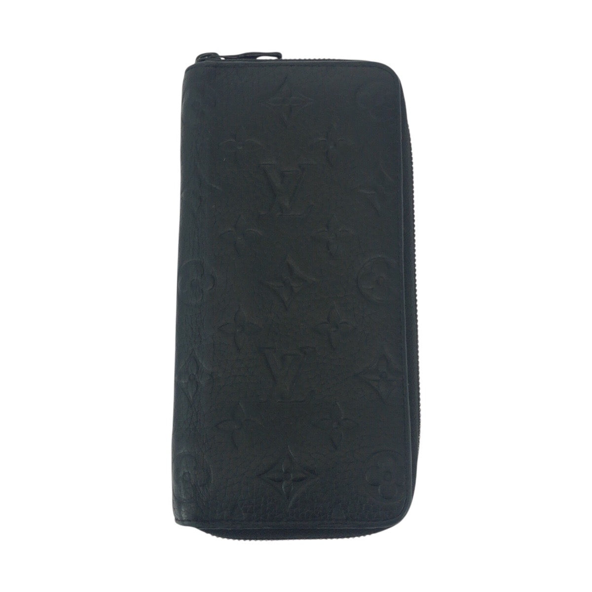 LOUIS VUITTON Long Wallet Purse M69047 leather Black black Monogram Unplant Zippy Wallet Vertical