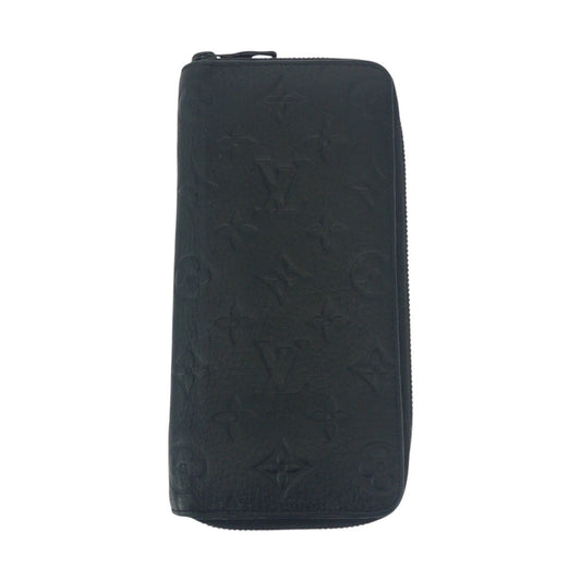 LOUIS VUITTON Long Wallet Purse M69047 leather Black black Monogram Unplant Zippy Wallet Vertical