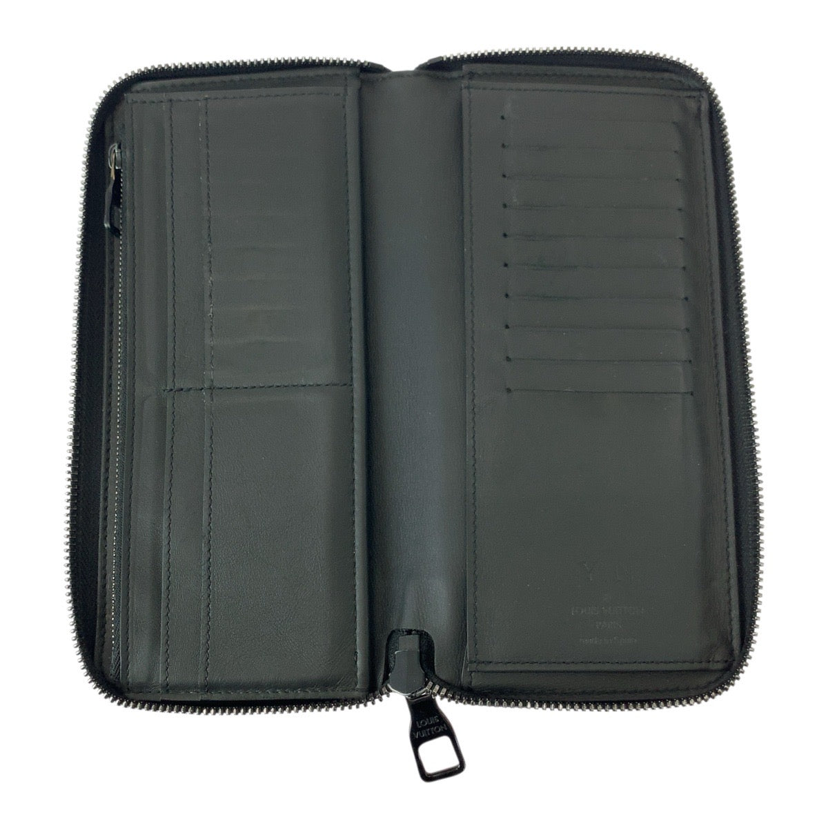 LOUIS VUITTON Long Wallet Purse M69047 leather Black black Monogram Unplant Zippy Wallet Vertical