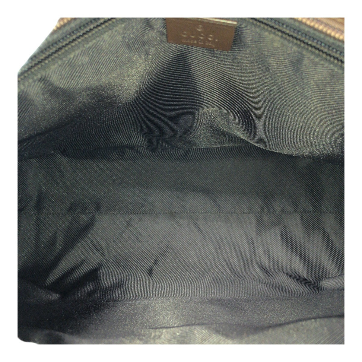 GUCCI Tote Bag 34339 GG canvas Brown Beige Silver