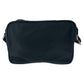 PRADA Shoulder Bag Nylon Black SilverMetal Test Triangle With logo